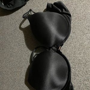 Black Victoria Secret Push up Bra